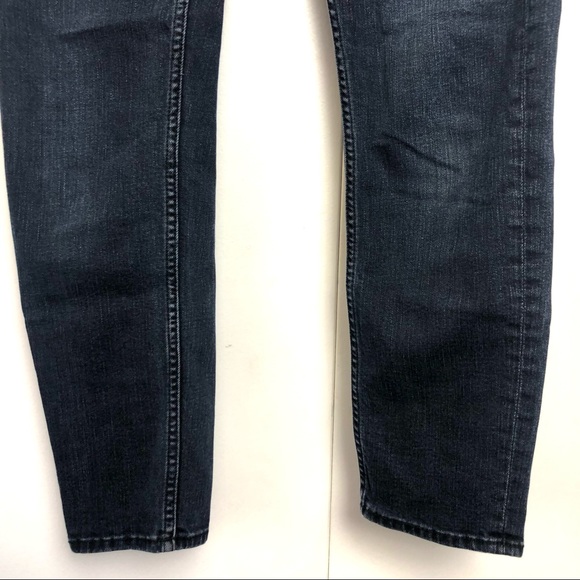 Acne Studios Melk Slim Fit Jeans in Blue Black Bla Konst Stockholm - Picture 6 of 9